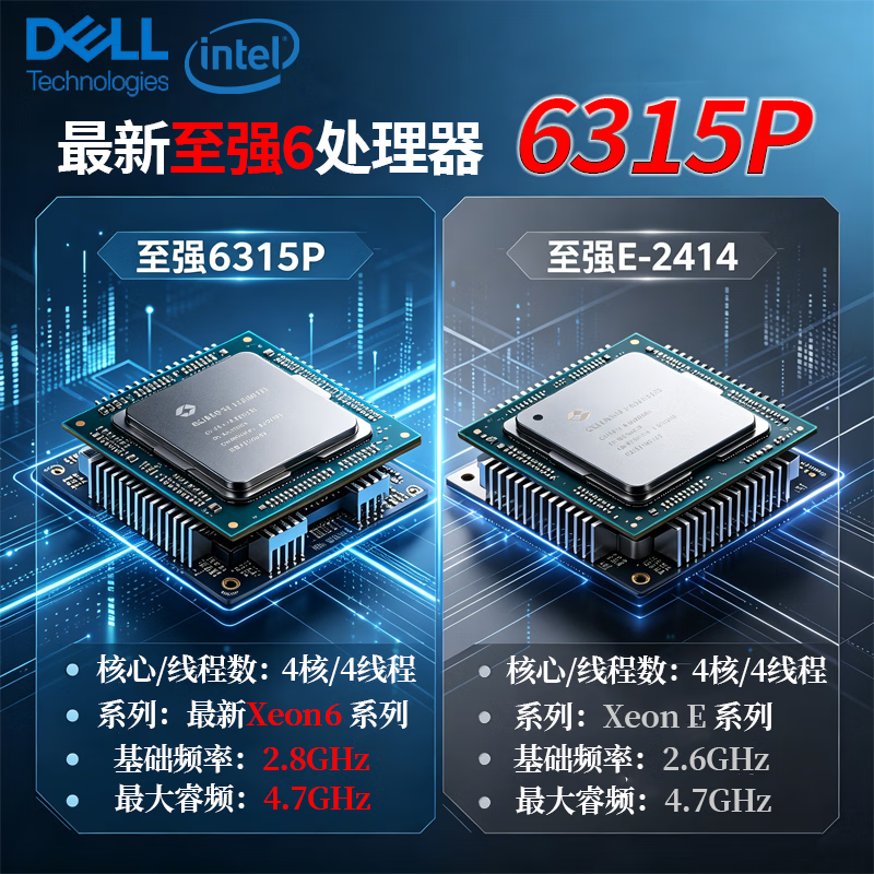 DELL塔式服务器T160 3