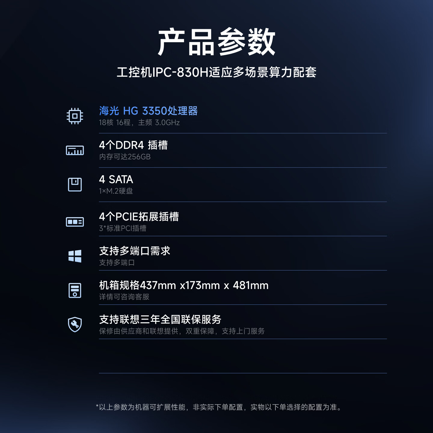 联想工控机IPC-830H 2